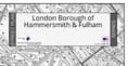 London Borough of Hammersmith & Fulham - Street Map - 2026