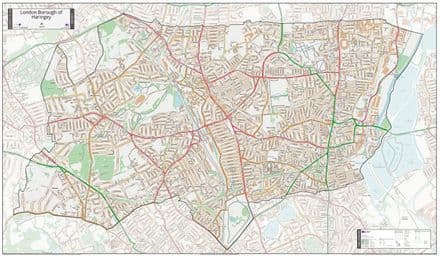 London Borough of Haringey - Street Map