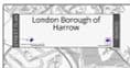 London Borough of Harrow - Street Map - 2026