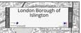 London Borough of Islington - Street Map - 2026
