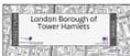 London Borough of Tower Hamlets - Street Map - 2026