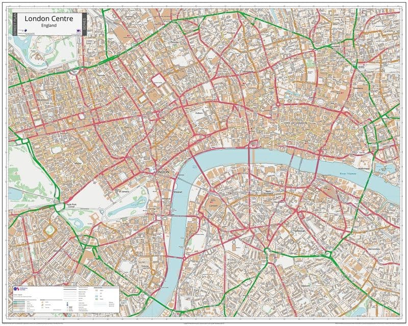 London Centre Street Map 2021 london-centre-street-map-2021