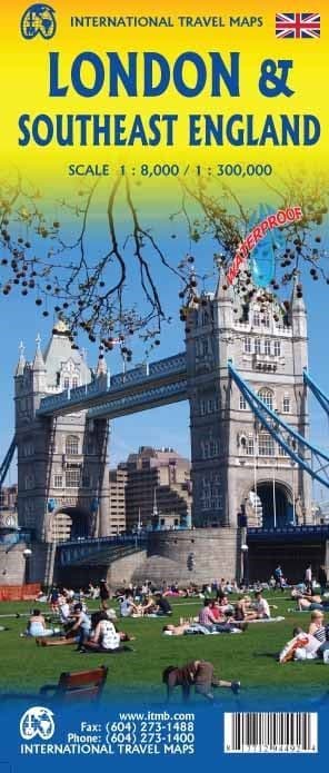 London City & South East England Travel Map