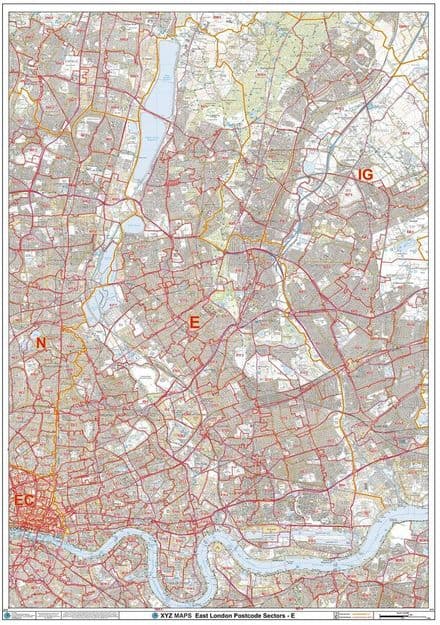 Postcode Maps for London