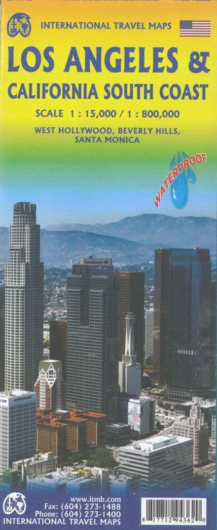 Los Angeles & California South Coast ITM City map