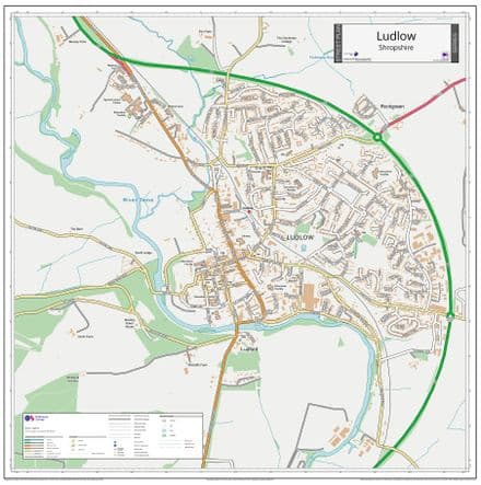 Ludlow Street Map 2021