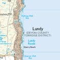 Lundy Island - Wall Map - 1:10,000 - 2026
