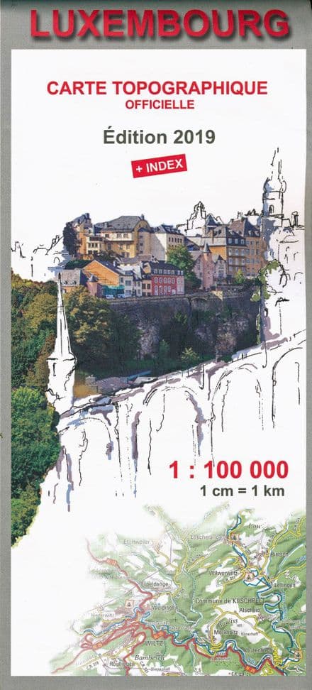 Luxembourg Topographic Map (LUX3)