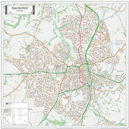 Macclesfield Street Map 2021