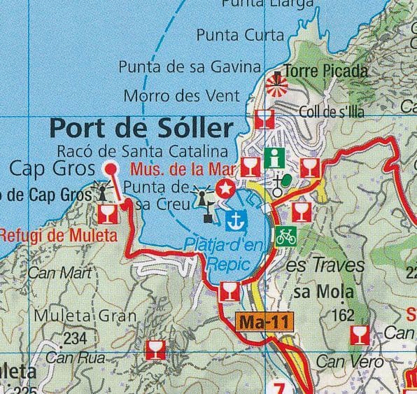 Mallorca Cycle Map Pack 1 70 000 - Kompass Map F3500
