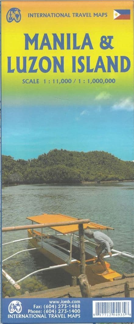 Manila City & Luzon Island Tourist Map - ITM