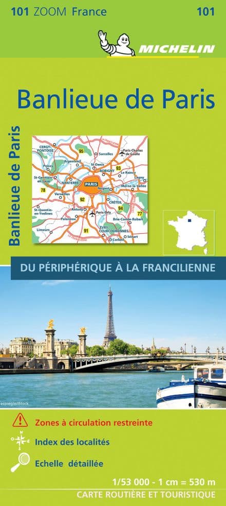 Map 101 - The Outskirts of Paris