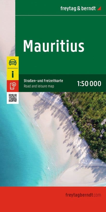Mauritius Road & Touring Map - F&B