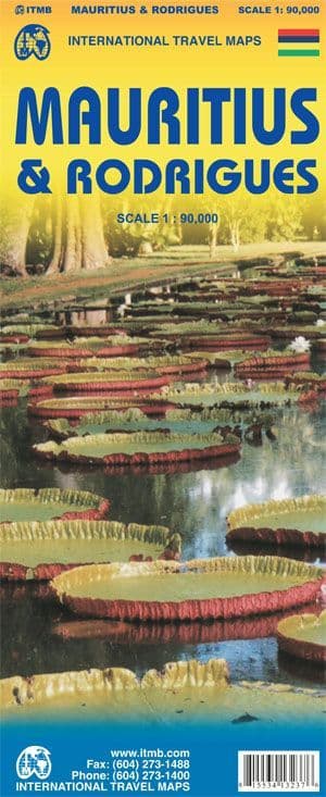 Mauritius & Rodrigues Travel Map - ITM
