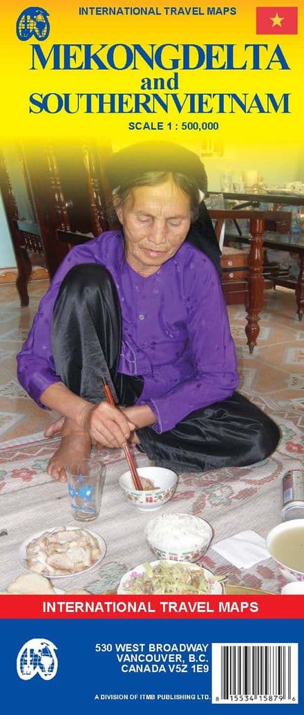 Mekong Delta & Southern Vietnam Travel Map