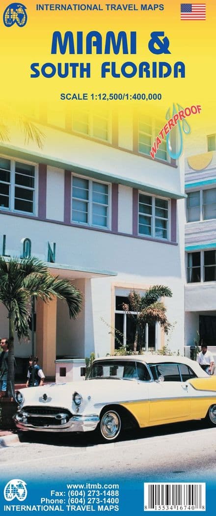 Miami and South Florida Travel Reference map