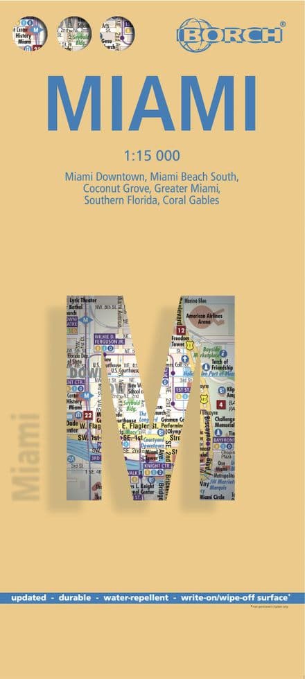 Miami Street Map - Borch