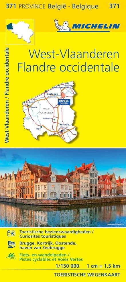 Michelin 371 - West Flanders, West Vlaanderen