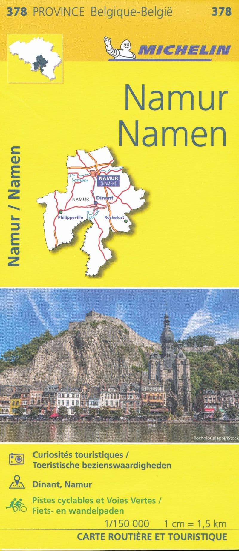 Michelin 378 - Namur, Namen