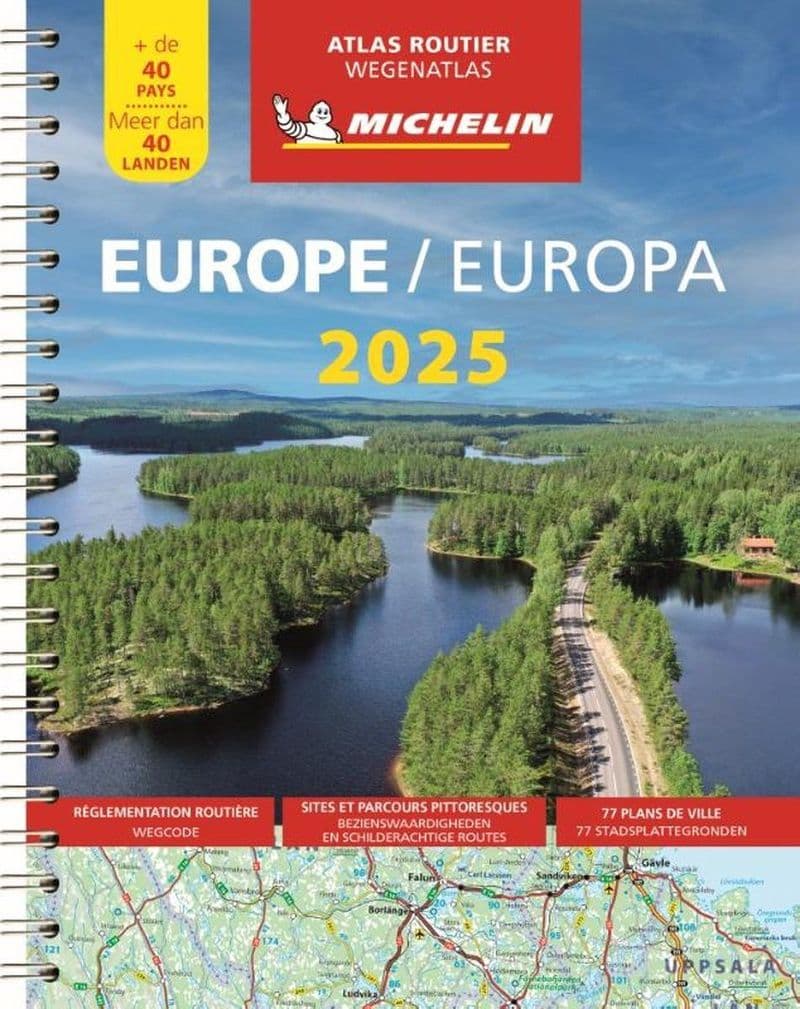 Michelin Atlas Europe 2025