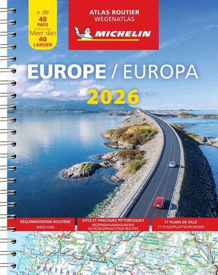 Michelin Atlas Europe 2026