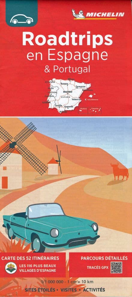 Michelin Map 680 - Spain & Portugal Road Trips