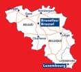 Michelin Map 716 - Belgium and Luxembourg 2024 ** Sale**