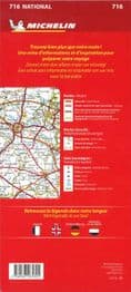 Michelin Map 716 - Belgium and Luxembourg 2024 ** Sale**