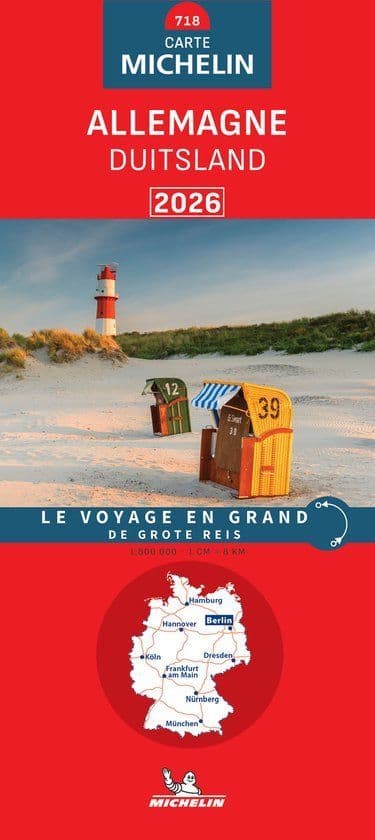 Michelin Map 718 - Germany - 2026