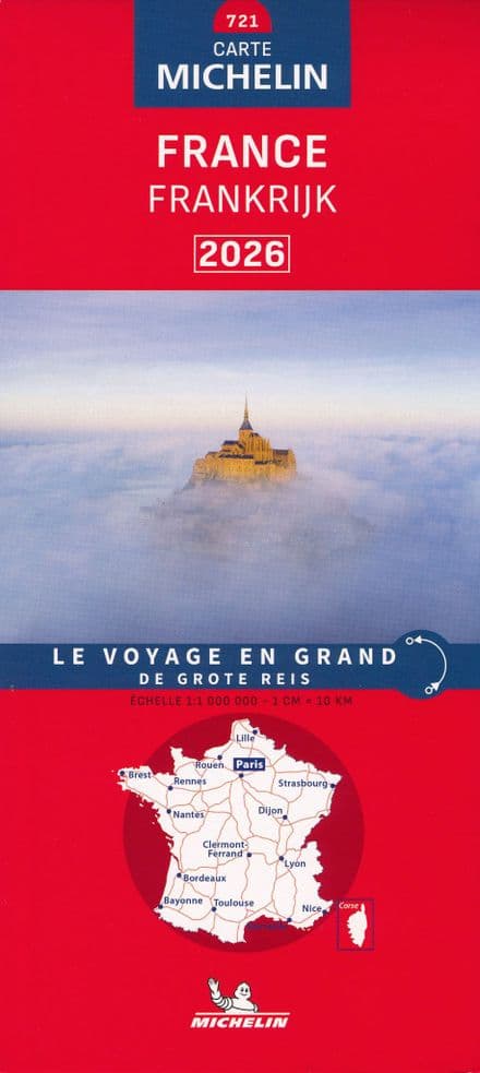 Michelin Map France 721 - 2026