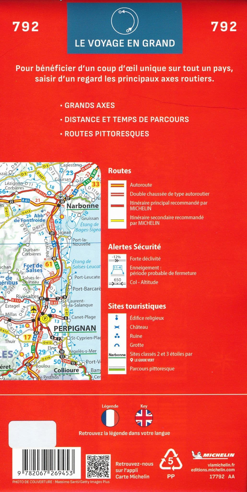 Michelin Map France 792 Tear Proof - 2026