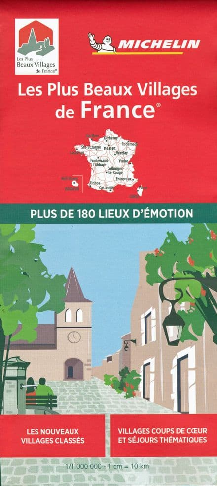 Michelin Map France - Most Beautiful Villages 080