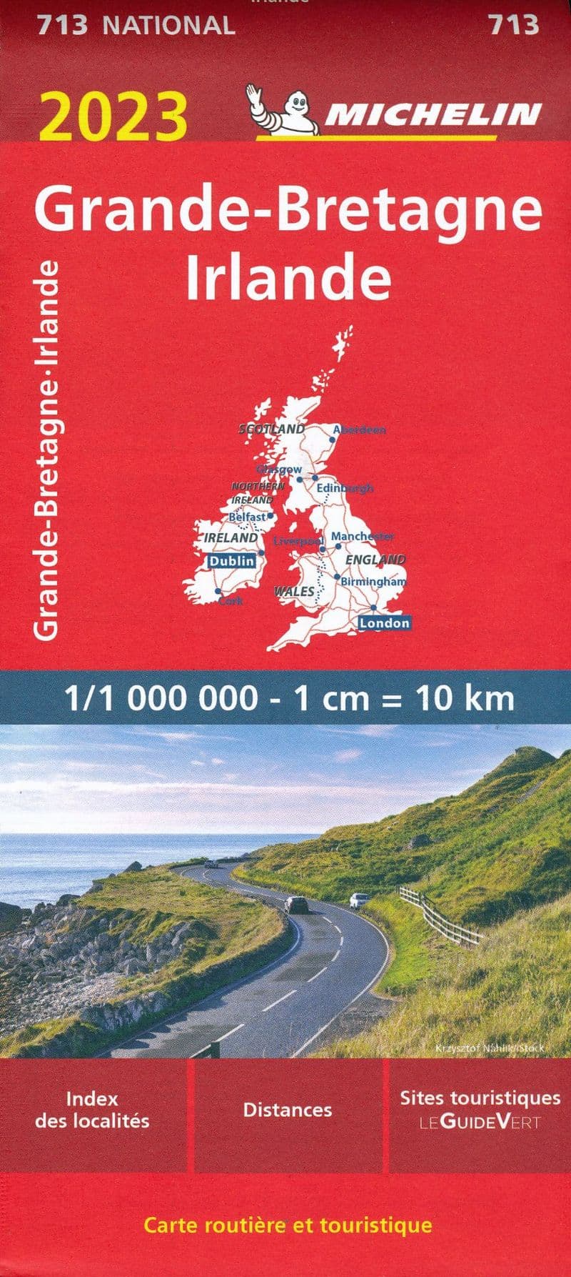 Michelin Map Great Britain - 2023 - SALE