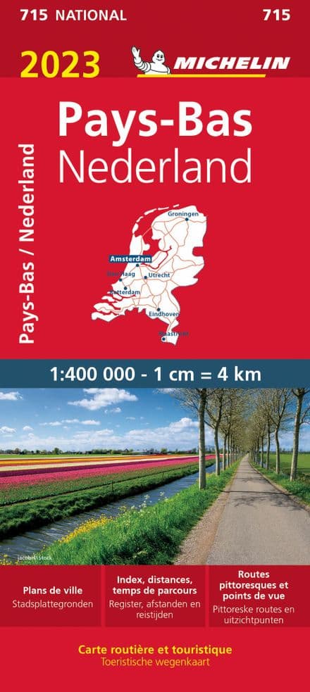 Michelin Map Netherlands - 2023 - SALE