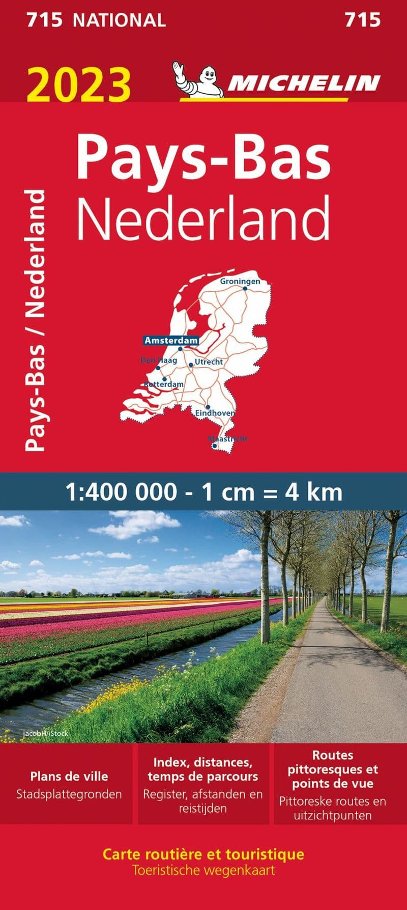 Michelin Map Netherlands - 2023 - SALE