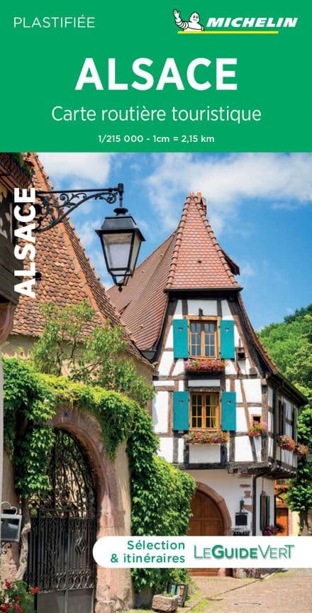 Michelin Tourist Map - Alsace