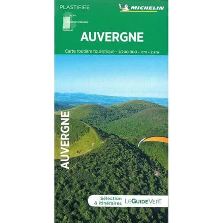 Michelin Tourist Map - Auvergne