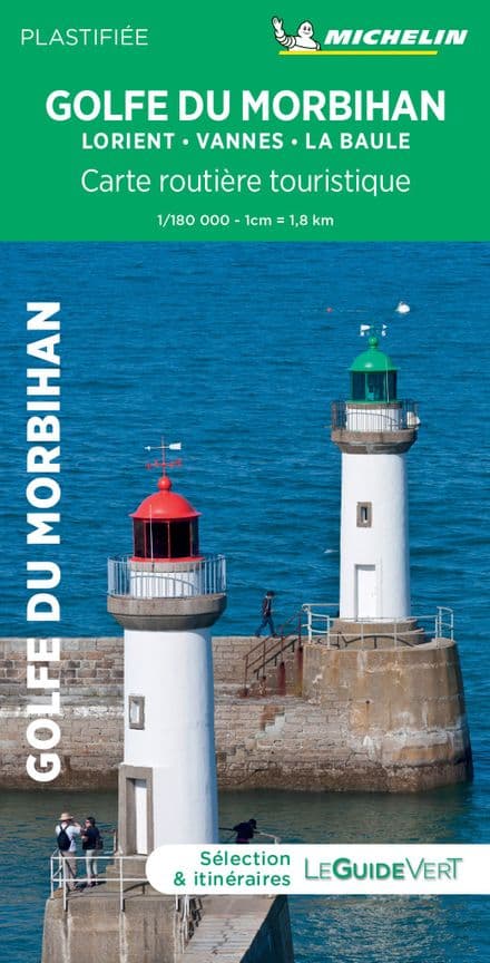 Michelin Tourist Map - Golfe du Morbihan - Lorient-Vannes-La Baule