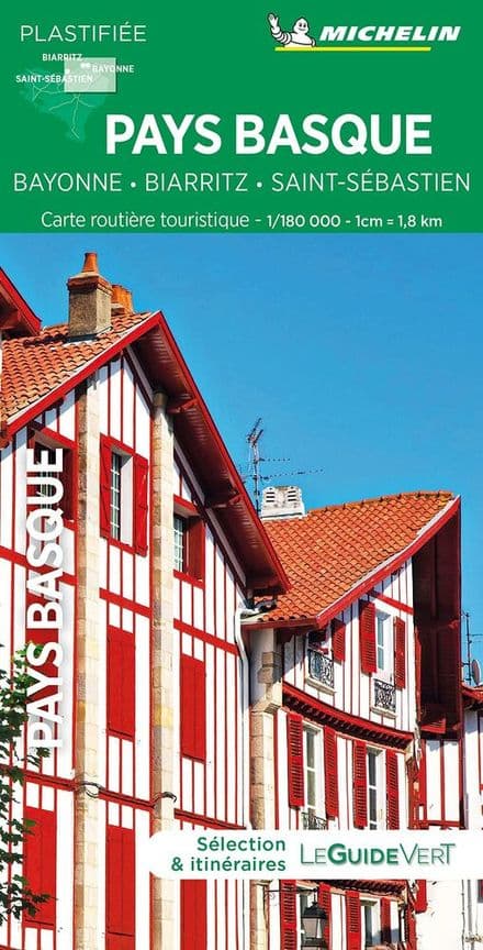 Michelin Tourist Map - Pays Basque Bayonne-Biarritz-Saint-Sébastien (619)