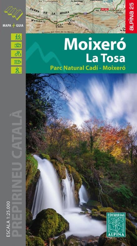 Moixero La Tosa - PN Cadi-Moixero 1:25 000 Alpina Editorial 105