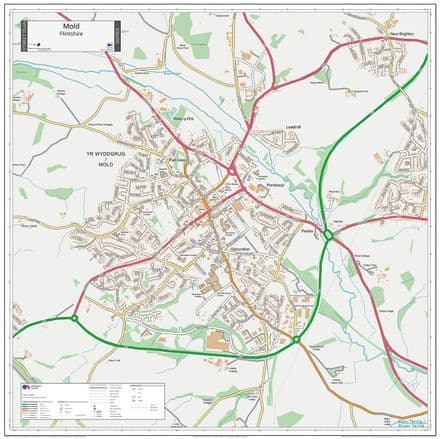 Mold Street Map