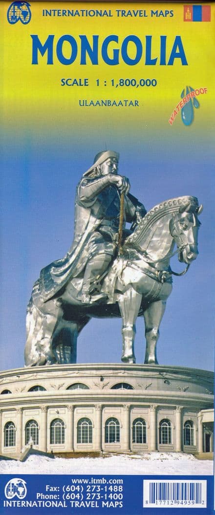 Mongolia Travel Map - ITM