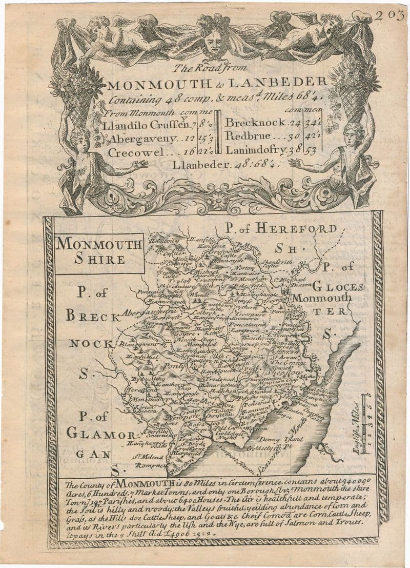 Bedfordshire Owen Bowen 1720