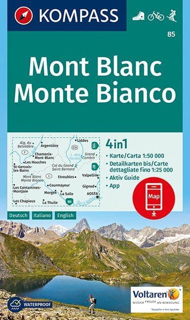 Mont Blanc - Hiking Map - Kompass (85)