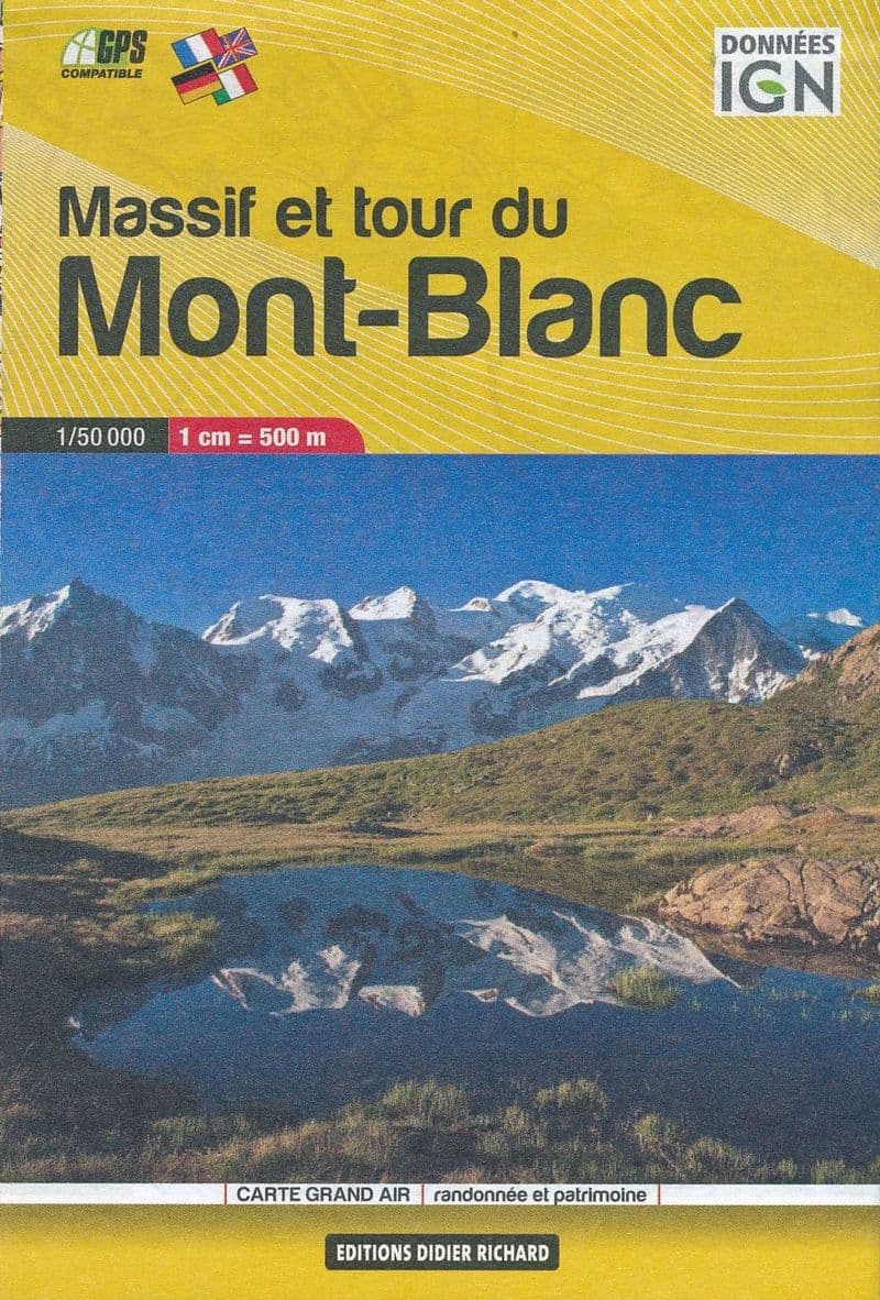 Mont Blanc Mini Map - Didier Richard (P600)