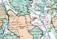 National Parks &  National Landscapes (AONB) England Scotland & Wales - Wall Map 2025 - 88 x 128cm