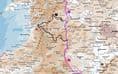 National Trails of England & Wales - Wall Map - 86 x 100cm