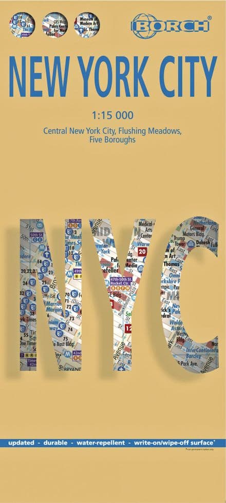 New York City Street Map - Borch