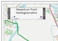 Newark on Trent  Street Map