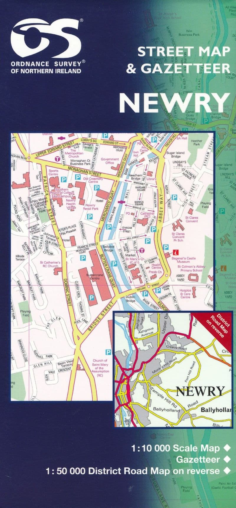 Scarva Map Newry Street Map - Ordnance Survey Northern Ireland